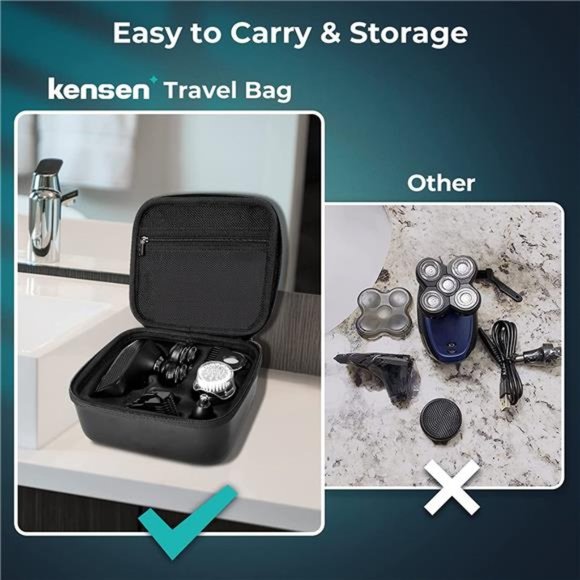 7D Head Shaver,5in1 Bald Head Shavers for Men,Head Electric Razor with Nose Hair - Picture 6 of 6